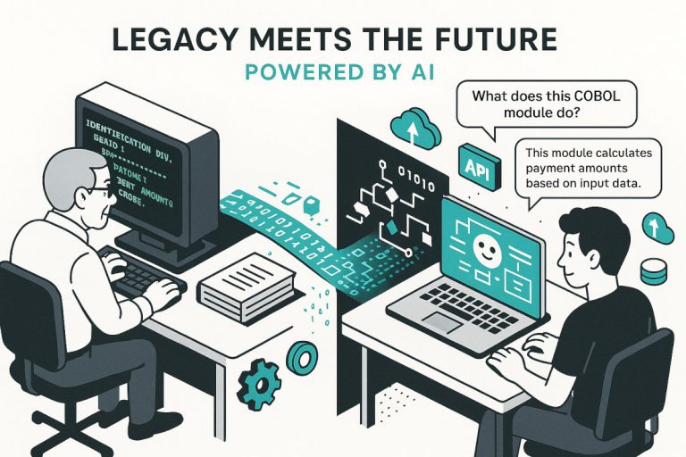 Bridging Generations: Training Gen Z Developers on Legacy Platforms Using AI
