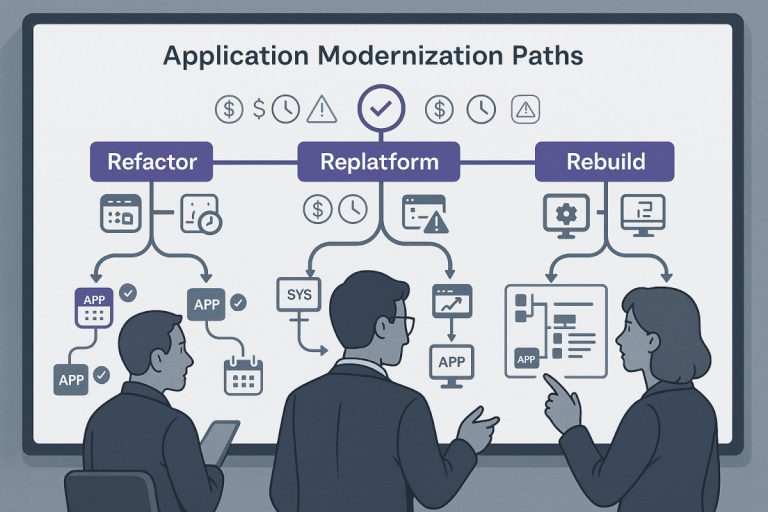Refactor, Replatform, or Rebuild? Choosing the Right Legacy Modernization Path