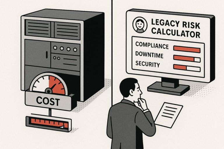 Legacy Risk Calculators - Quantifying the Cost of Doing Nothing