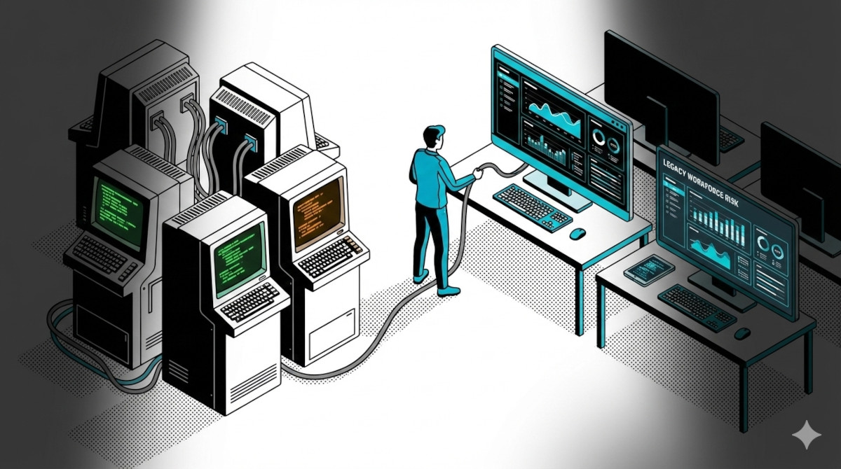 Understanding Legacy Workforce Risk - Why Talent Scarcity Threatens Modern IT Stability