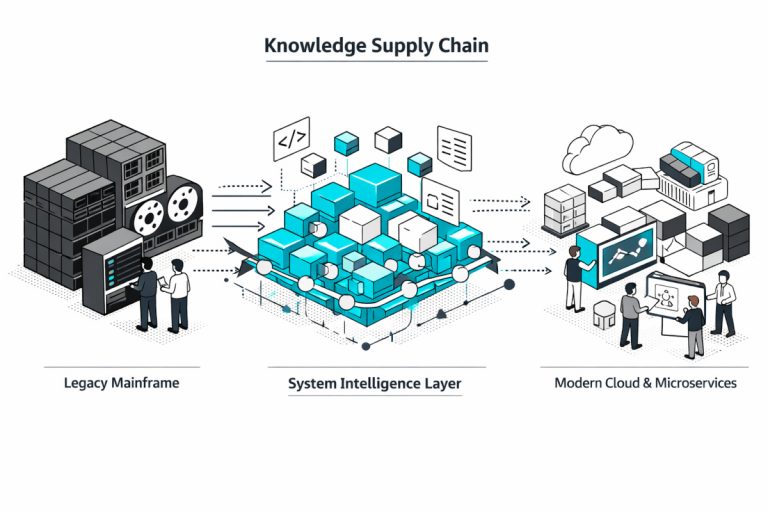 Modernization Isn’t a Technical Problem — It’s a Knowledge Supply Chain Problem