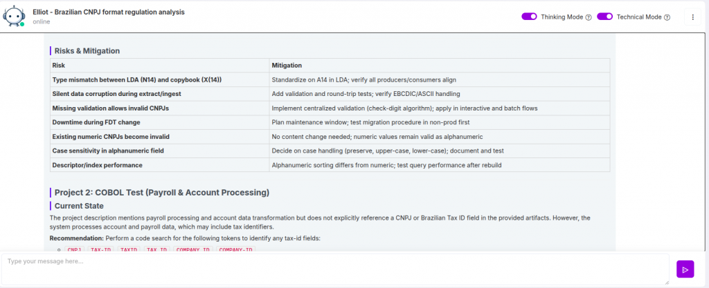 Gestão de Riscos na Transição para CNPJ Alfanumérico: Mitigação de Impactos em Sistemas Legados e Processos Críticos