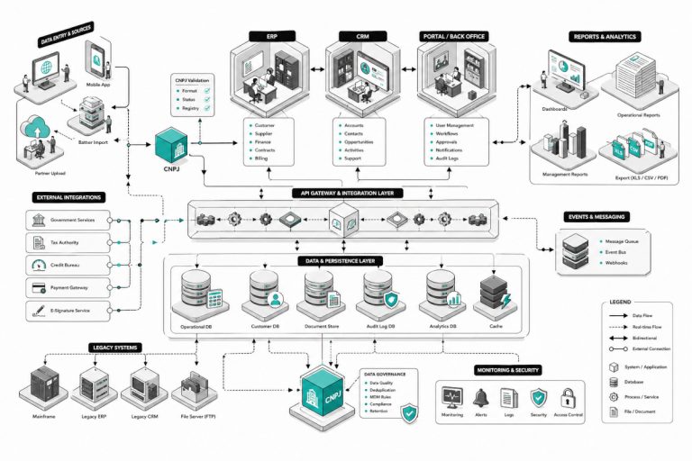 Where CNPJ Hides in Your Enterprise Systems - ERP, CRM, APIs, Reports, and Legacy Code